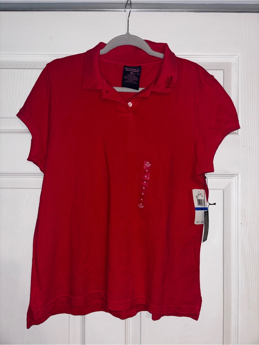 Polo by Ralph Lauren Red Short Sleeve Women’s Polo